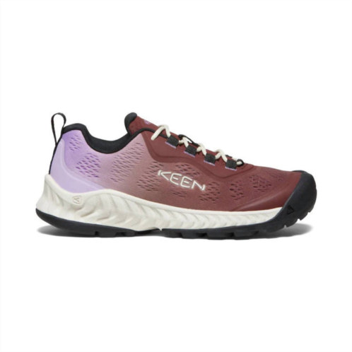 Keen womens nxis speed shoe in andorra/purple