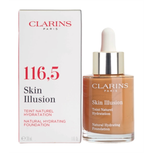 Clarins skin illusion natural hydrating foundation 116.5 coffee 1 oz