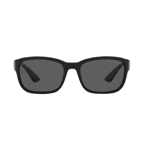 Prada Linea Rossa ps 05vs 1ab02g rectangle sunglasses