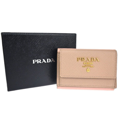 Prada leather wallet (pre-owned)