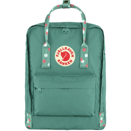 Fjallraven unisex kanken backpack in frost green-confetti pattern