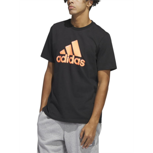 Adidas mens knit cotton graphic t-shirt