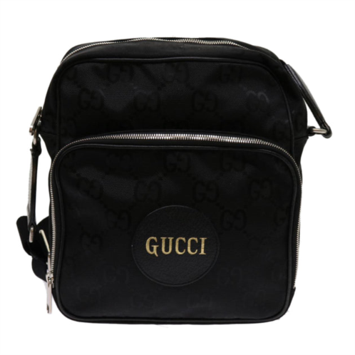 Gucci off the grid canvas shoulder bag (pre-owned)