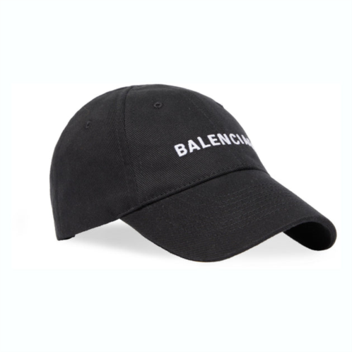BALENCIAGA black baseball cap