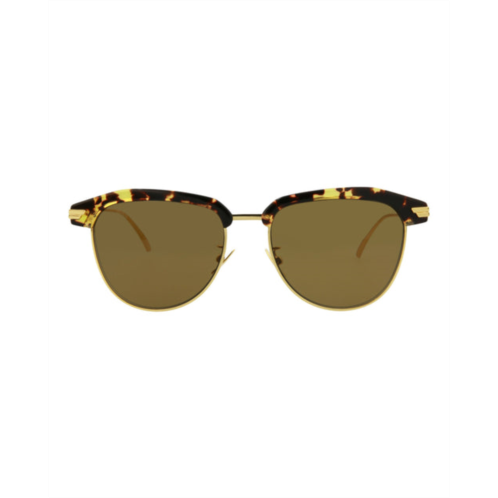 Bottega Veneta round-frame acetate sunglasses