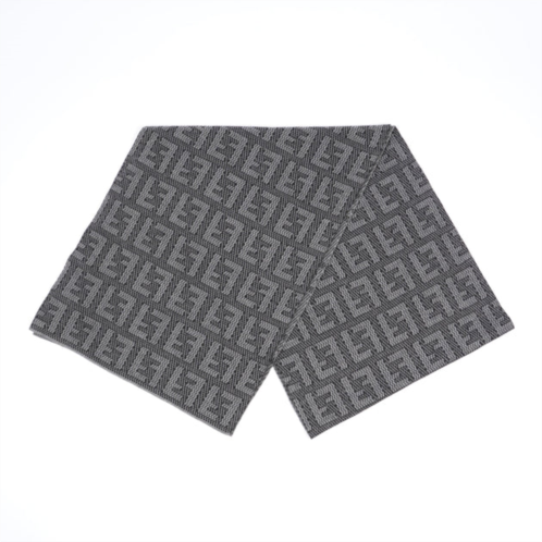 Fendi logo pattern scarf / wool