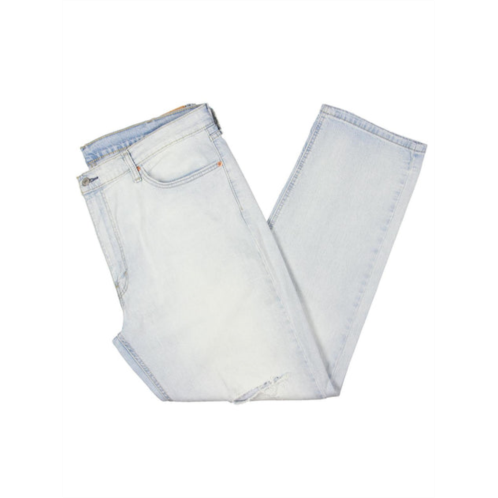 Levi Strauss & Co. mens light wash denim bootcut jeans