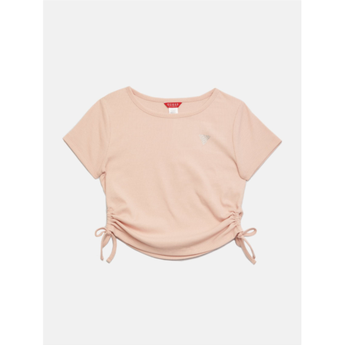 Guess Factory serena side-tie tee (7-14)