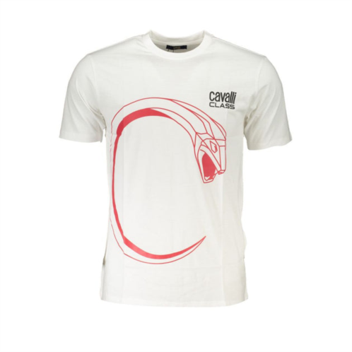 Cavalli Class cotton mens t-shirt