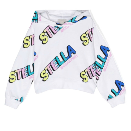 Stella McCartney white logo hoodie