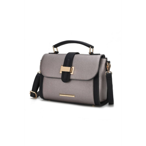 MKF Collection willa color-block shoulder handbag in multi