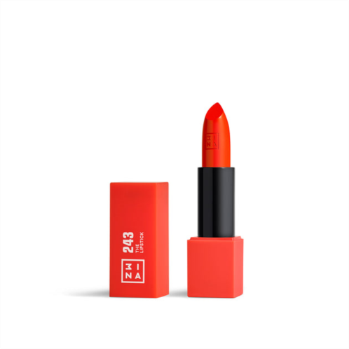 3Ina the lipstick - 243 shiny coral red by for women - 0.11 oz lipstick