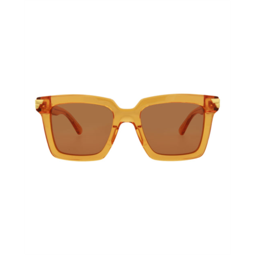 Bottega Veneta square-frame acetate sunglasses