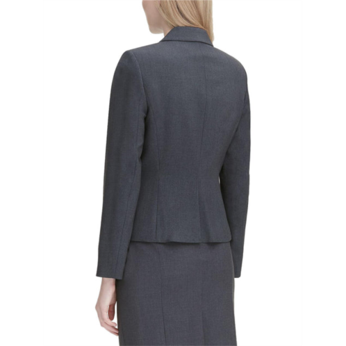 Calvin Klein womens heathered lined blazer