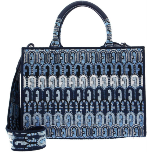 Furla womens opportunity s shopping tote bag in blue