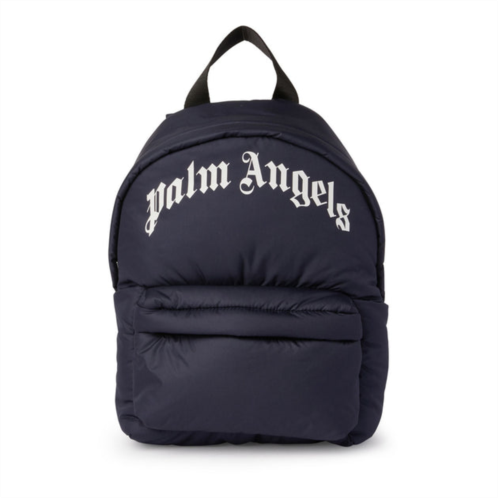 PALM ANGELS navy blue bagpack