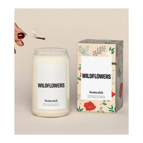 Homesick wildflowers scented candle