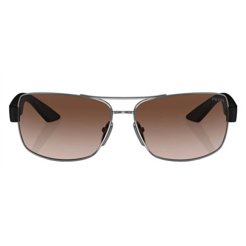 Prada Linea Rossa ps 50zs 5av02p wrap sunglasses
