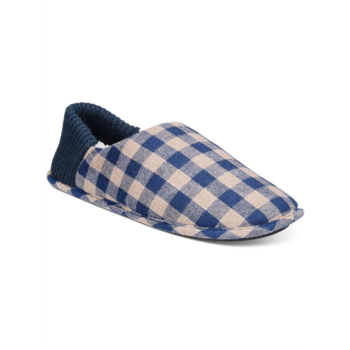 Club Room mens flannel comfort slide slippers