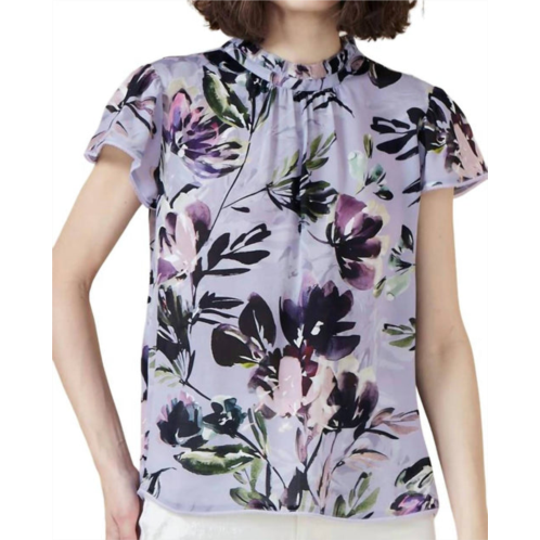 Go by Go Silk vintage tee in ash floral