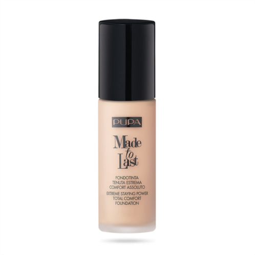 Pupa Milano made to last extreme staying power foundation spf 30 - 020 light beige by for women - 1.0
