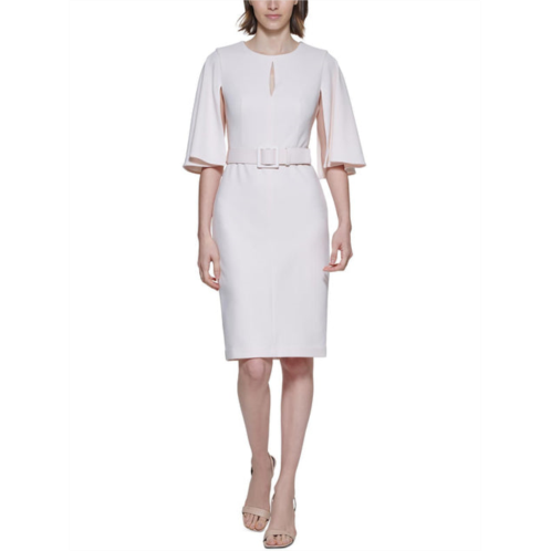 Calvin Klein womens business knee-length sheath dress