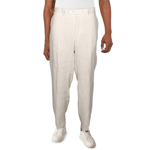 POLO Ralph Lauren mens linen flat front dress pants