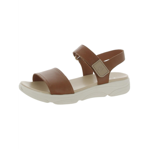 Evolve by Easy Spirit olympia womens leather cushioned slingback sandals