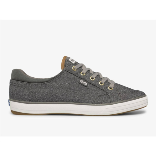 Keds women center ii speckled sneaker in grey