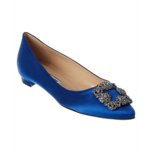 Manolo Blahnik hangisi satin flat