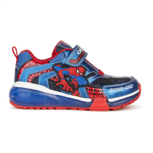 Geox blue bayonyc spiderman sneakers