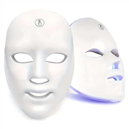 VYSN spectrumglow 7c led mask - portable & rechargeable led light therapy facial veil