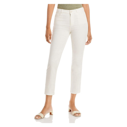 Paige cindy womens corduroy high rise cropped pants