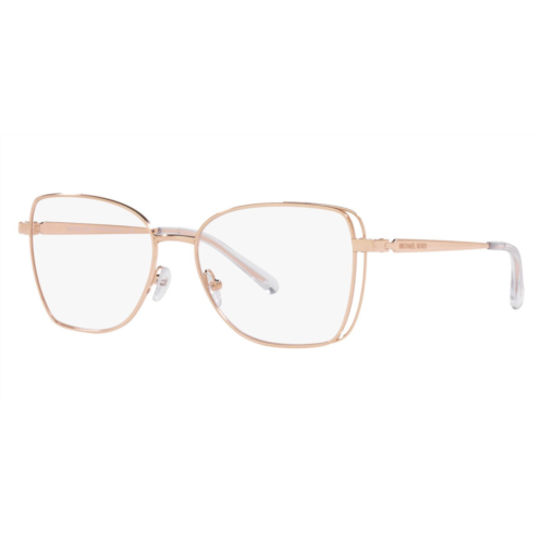 Michael Kors womens 54mm rose gold opticals