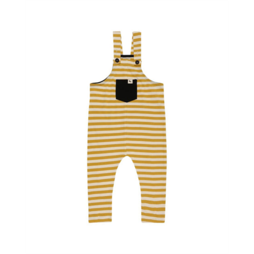 Turtledove London wide stripe easy fit dungaree