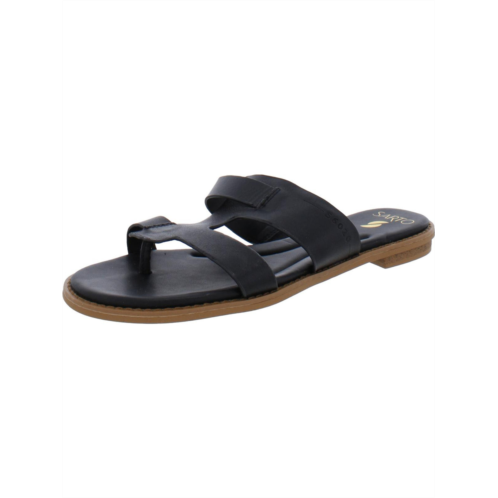 Sarto Franco Sarto gretta womens leather slip on slide sandals