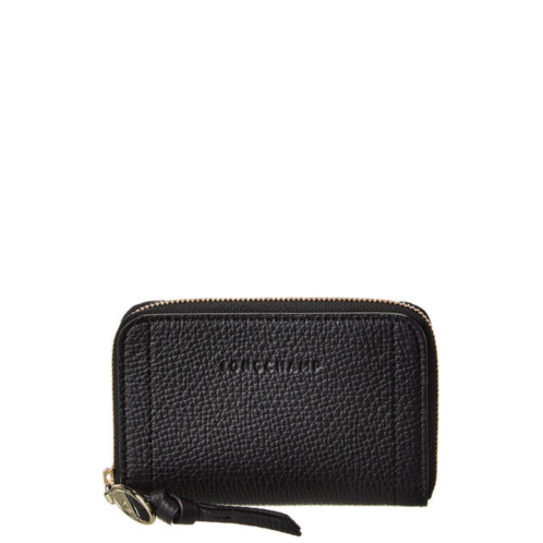 Longchamp mailbox leather wallet