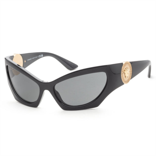 Versace womens 60mm black sunglasses ve4450-gb1-87-60