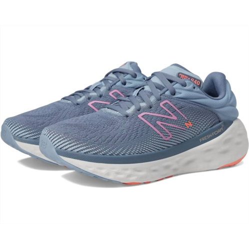 New Balance womens 840v1 running shoes ( b width ) in artic grey/ raspberry