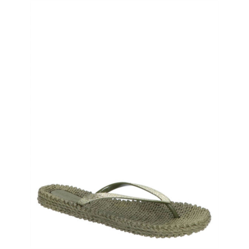 Ilse Jacobsen womens cheerful flip flop in army