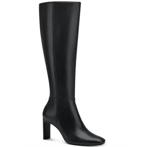 Alfani tristanne womens leather tall knee-high boots
