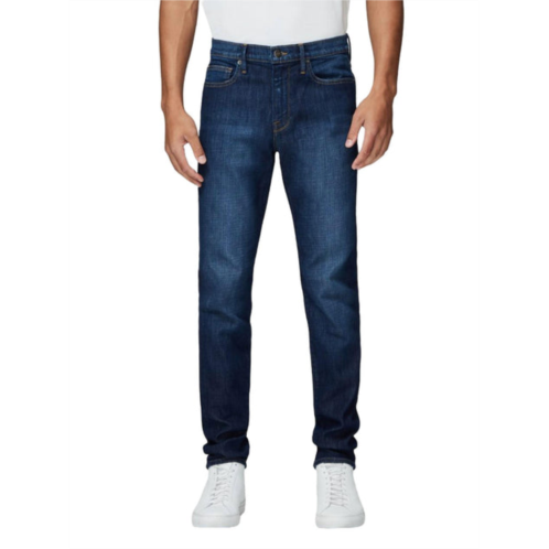 FRAME lhomme athletic mid rise slim jeans in watertown