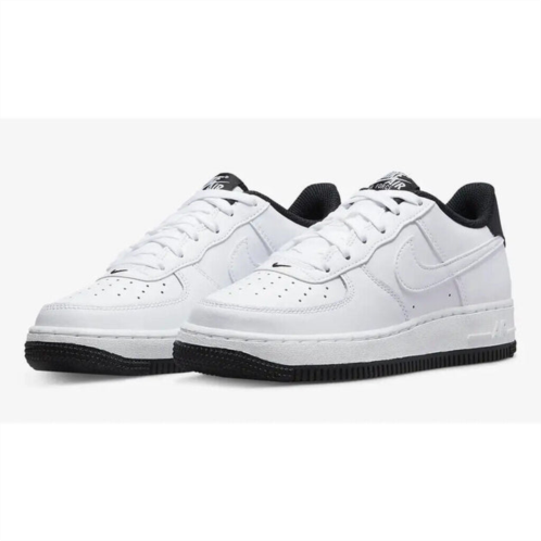 Nike air force 1 ess low (gs) dv1331-100 youth white leather sneaker shoes az770