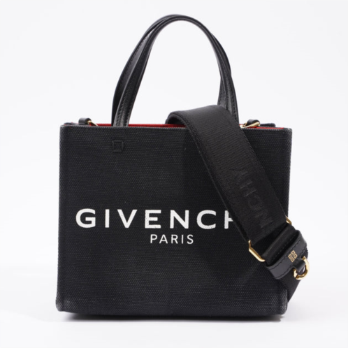 Givenchy mini g tote canvas