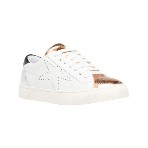Steve Madden rezume womens leather distressed fashion sneakers