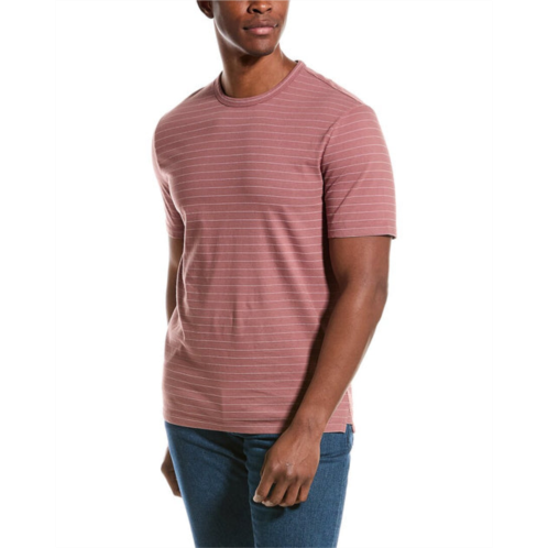 Vince garment dye fleck stripe t-shirt