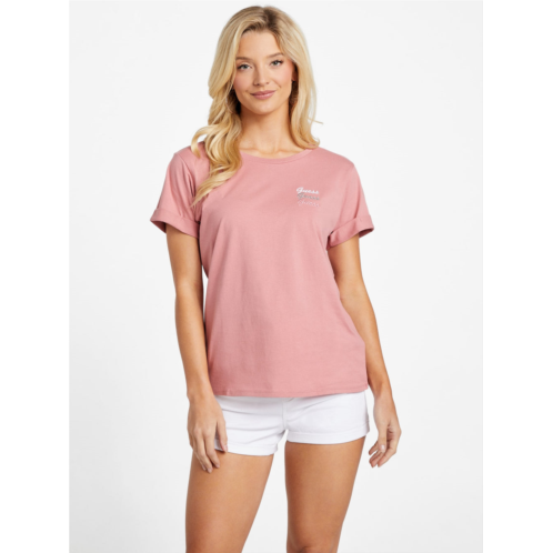 Guess Factory eco lyla embroidered tee