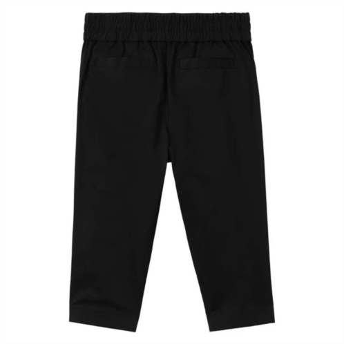 Burberry black ekd cotton trousers