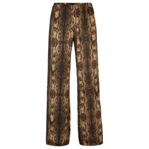 HUGO pajama bottoms in satin with snake print