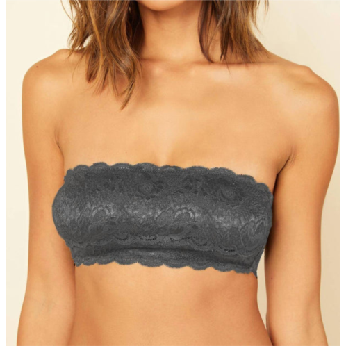 Cosabella never say never flirtie bandeau bra in anthracite
